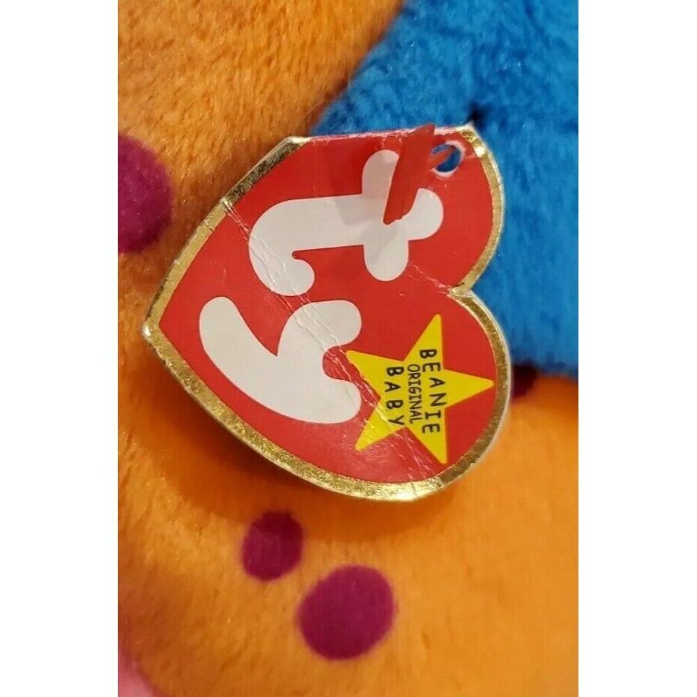 Beanie Babies 4254 Lips The Fish Toy 1999 - Picture 2 of 8